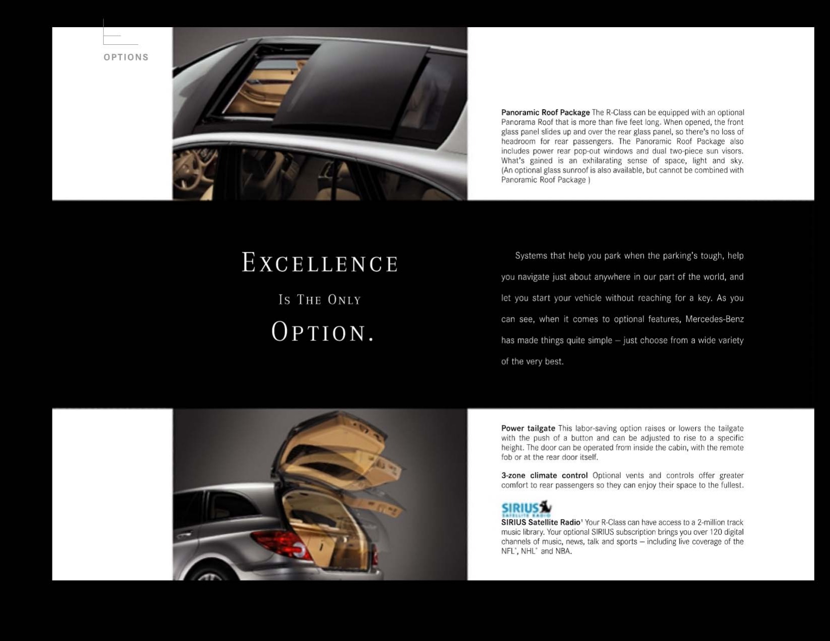2006 Mercedes-Benz R-Class Brochure Page 24